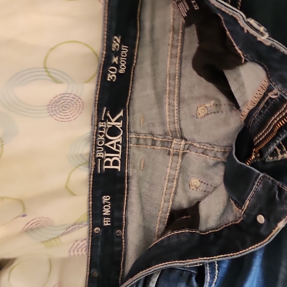 Buckle Black Label Woman's Jeans 30w 32L
